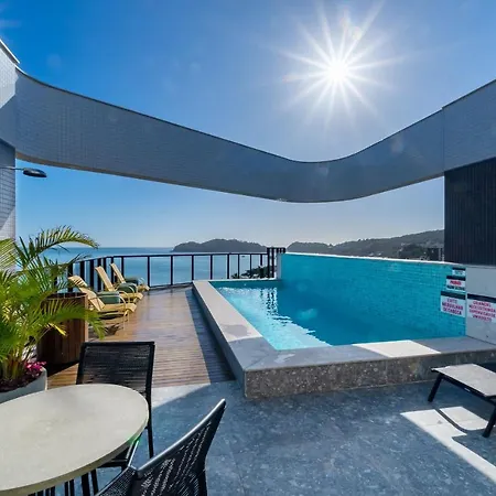 Confortavel Loft Em Condominio Com Piscina Bombinhas Exterior photo