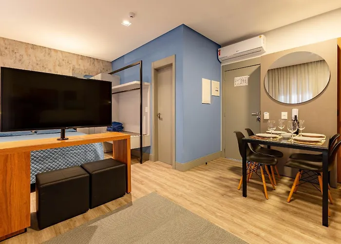 Confortavel Loft Em Condominio Com Piscina