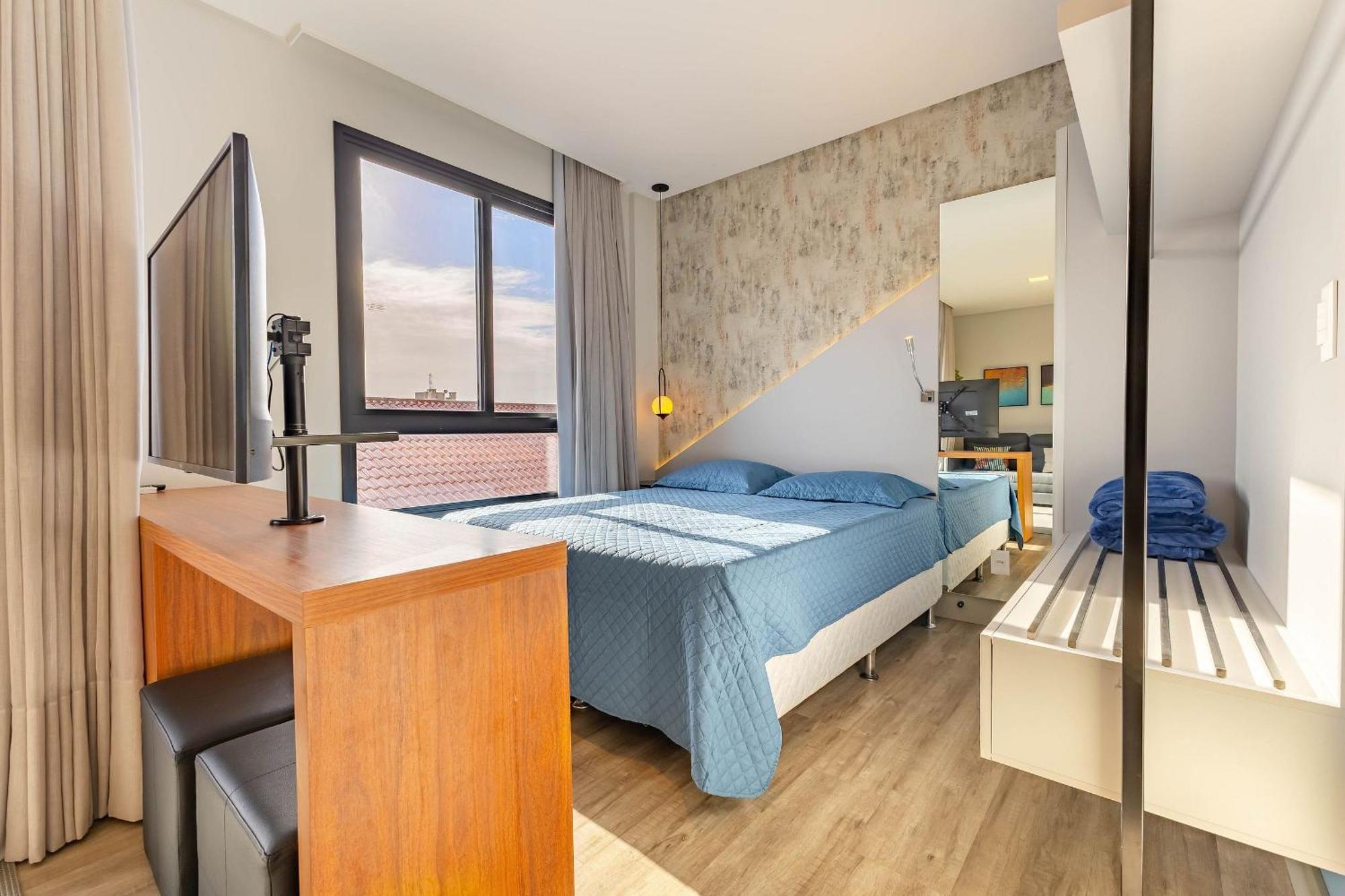 Confortavel Loft Em Com Piscina *